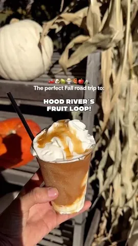 organicbunny Instagram post about Hood River travel itinerary