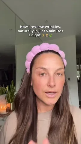 organicbunny Instagram post about Natural wrinkle care routine