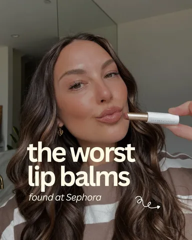 organicbunny Instagram post about Lip product ranking