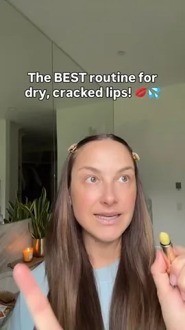 organicbunny Instagram post about Chapped lip care