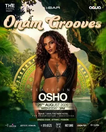 osho_thefitqueen Instagram post about Onam dance event
