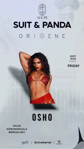 osho_thefitqueen Instagram post about DJ event
