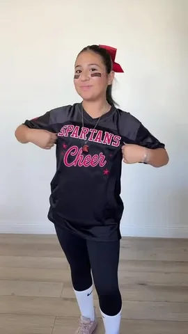 our.chaotic.little.life Instagram post about Custom football jerseys