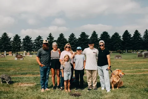 ourlivelytribe Instagram post about Grandmother’s funeral and remembrance