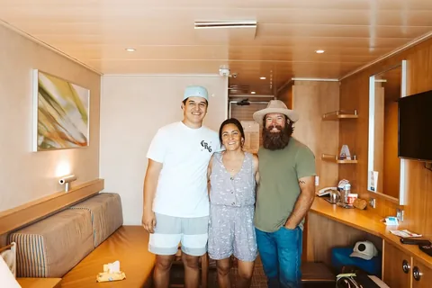 ourlivelytribe Instagram post about Parent child graduation trip