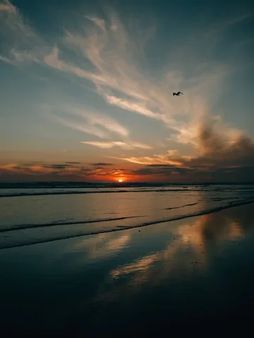 ourlivelytribe Instagram post about Coastal sunset photography