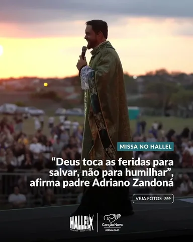 padreadrianozandona Instagram post about Evento religioso Hallel