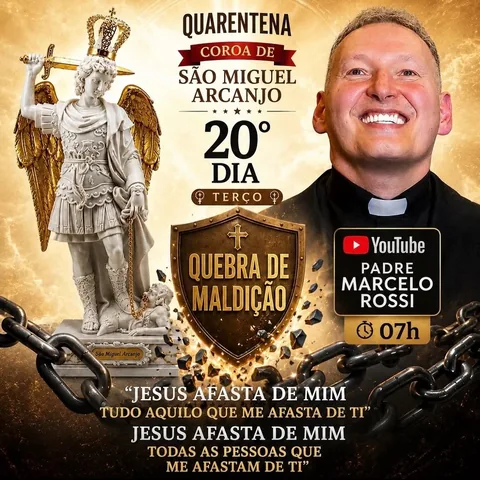 padremarcelorossi Instagram post about Oração e devoção