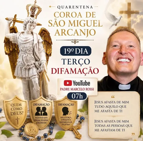 padremarcelorossi Instagram post about Oração e devoção