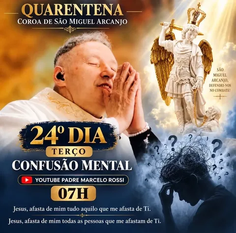 padremarcelorossi Instagram post about Oração e devoção