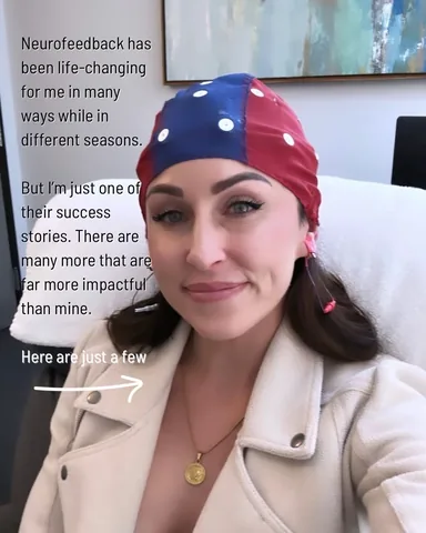 paleomg Instagram post about Neurofeedback consultation