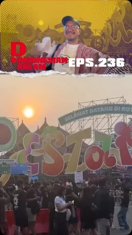 pandji.pragiwaksono Instagram post about Vlog pengalaman festival