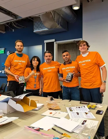 panospanay Instagram post about Employee volunteering