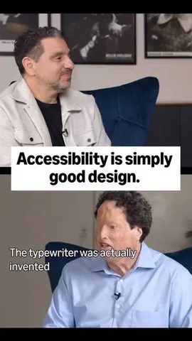panospanay Instagram post about Accessibility and design