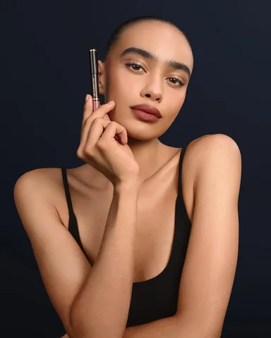 patmcgrathreal Instagram post about Dramatique in Nude Oasis