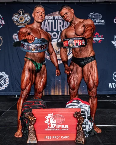 patrick_teutsch Instagram post about Bodybuilding competition achievement