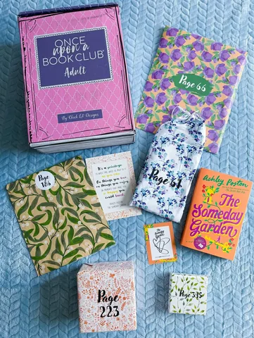 pawsomereads Instagram post about Book box unboxing