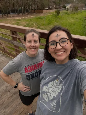 pax.valerie Instagram post about Lenten reflection