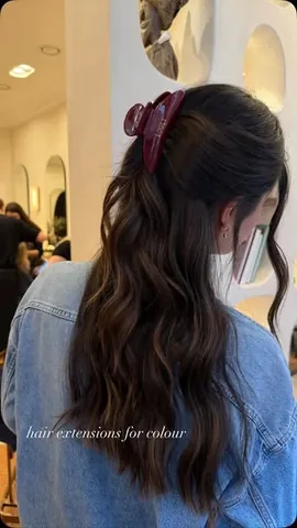 peonylim Instagram post about Hair extensions
