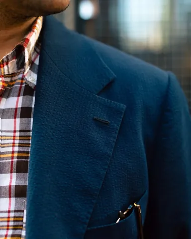 permanentstylelondon Instagram post about Remote tailoring services