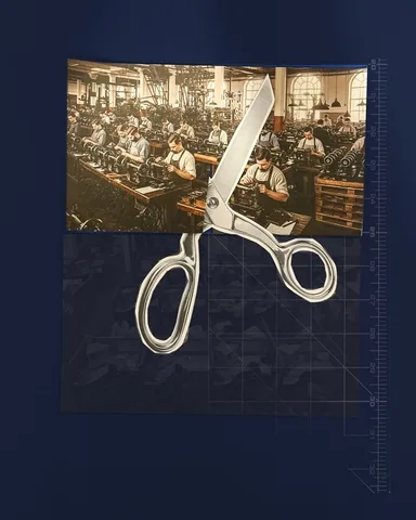 permanentstylelondon Instagram post about History of garment mending