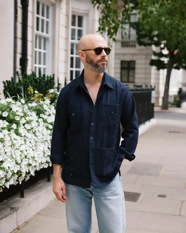 permanentstylelondon Instagram post about Permanent Style Guayabera