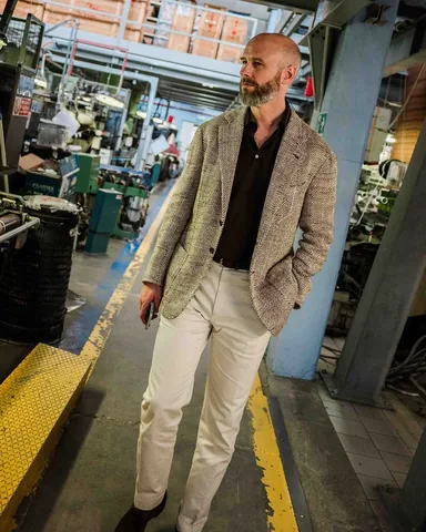 permanentstylelondon Instagram post about Silk mills in Como