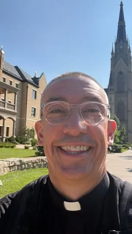 petecsc Instagram post about Notre Dame spirit