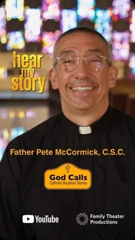 petecsc Instagram post about Priestly vocation story