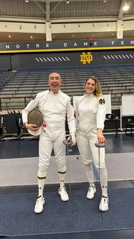 petecsc Instagram post about Fencing crossover