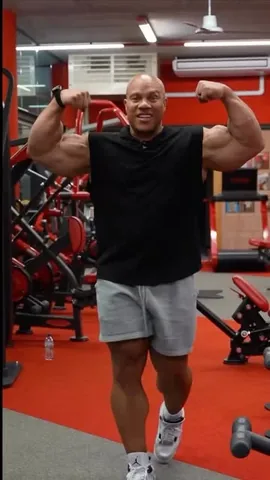 philheath Instagram post about Arm workout