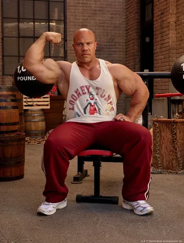 philheath Instagram post about YoungLA Looney Tunes collection