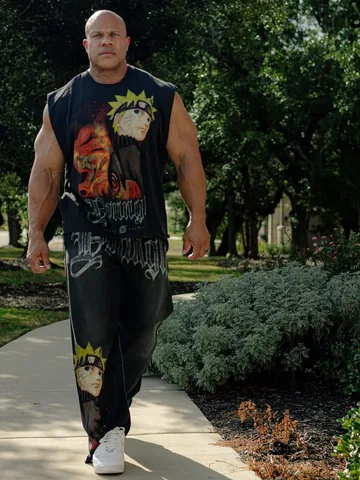 philheath Instagram post about YoungLA Naruto collection