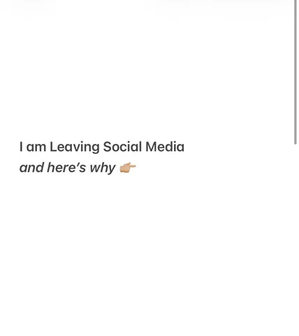 phyliciamasonheimer Instagram post about Social media boundaries