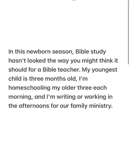 phyliciamasonheimer Instagram post about Bible reading program