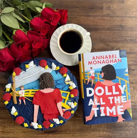 pieladybooks Instagram post about Dolly All the Time review