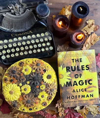 pieladybooks Instagram post about The Rules of Magic review