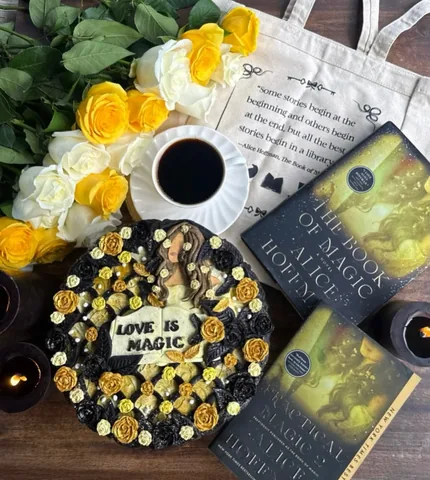 pieladybooks Instagram post about The Book of Magic review
