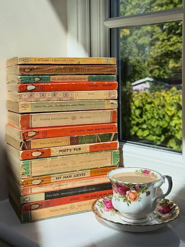 places_and_books Instagram post about Penguin Classics collection