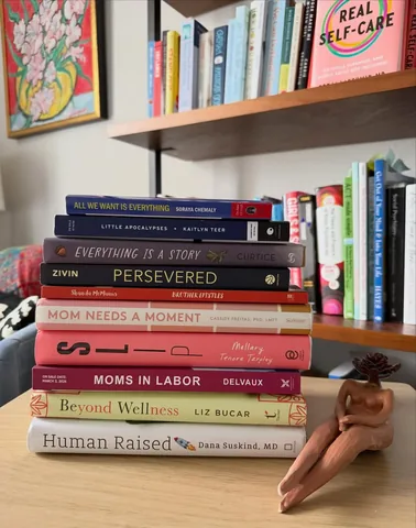 poojalakshmin Instagram post about Supporting women authors