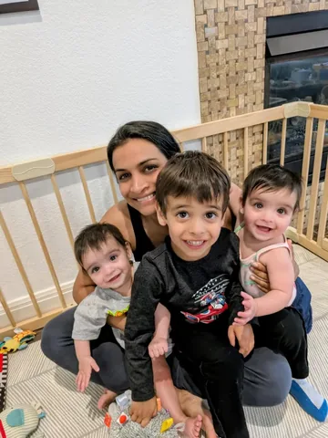 poojalakshmin Instagram post about Motherhood and caregiving