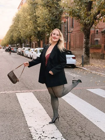 princessedudrame Instagram post about Lingerie et body positivity