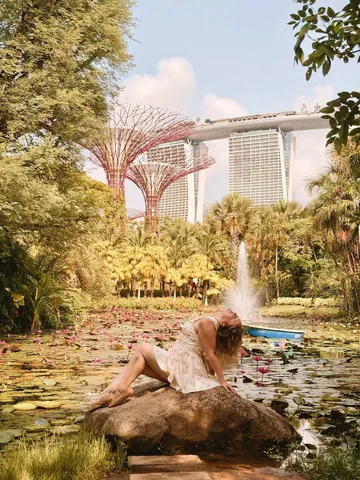 princessedudrame Instagram post about Voyage à Singapour