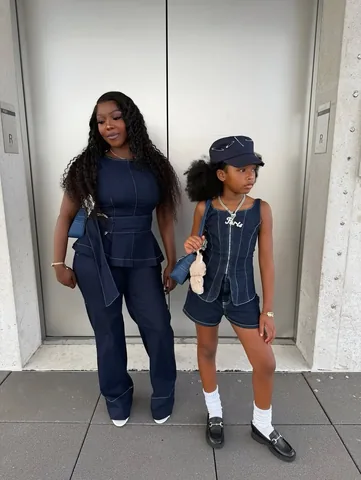 princezz_paris Instagram post about Matching parent child fashion
