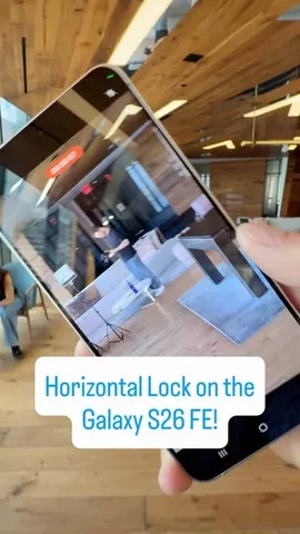 qbking77 Instagram post about Galaxy S26 FE feature