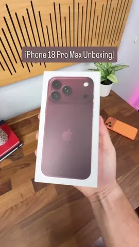 qbking77 Instagram post about IPhone 18 Pro Max unboxing