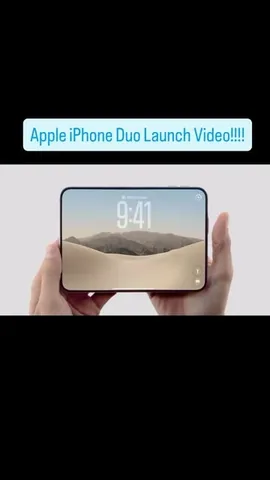 qbking77 Instagram post about Apple foldable phone