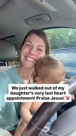 rachelearls Instagram post about Child’s medical recovery