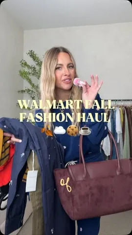 rachelkaejenkins Instagram post about Walmart fall fashion