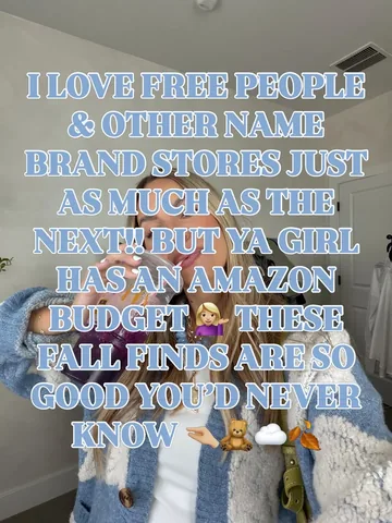rachelkaejenkins Instagram post about Amazon fall fashion